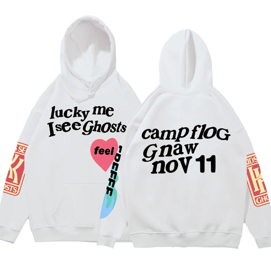 HOODIES KIDS SEE GHOSTS FREEE CORE