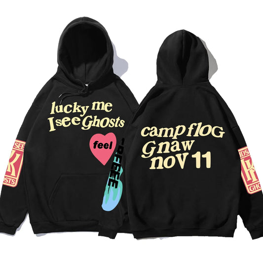 HOODIES KIDS SEE GHOSTS FREEE CORE