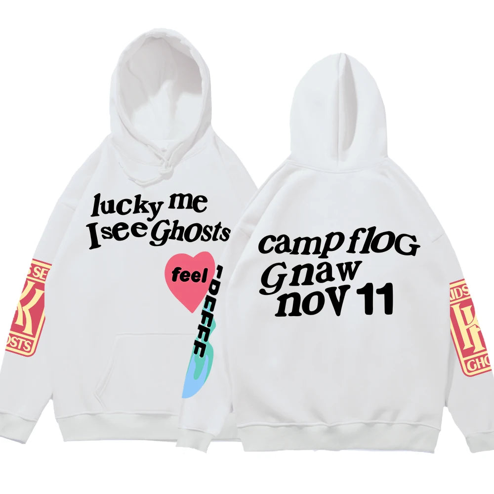 HOODIES KIDS SEE GHOSTS FREEE CORE