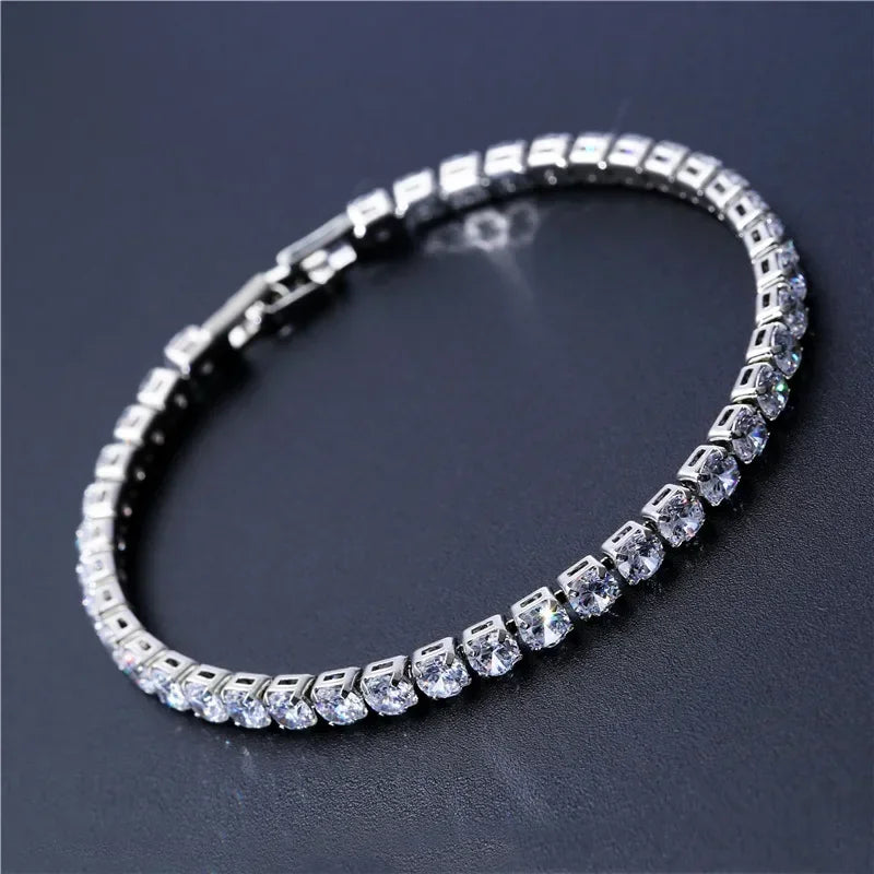 BRAZALETE MATRIX TENNIS, CRISTALES