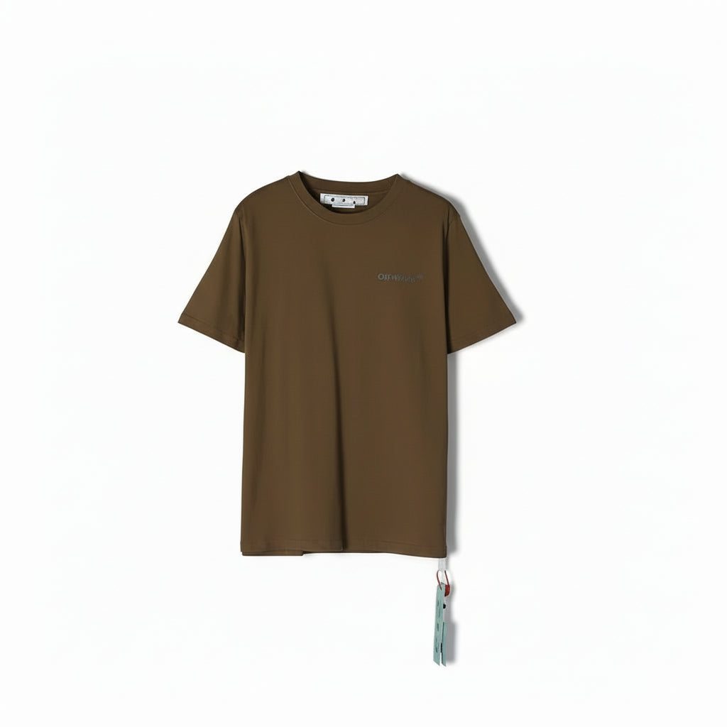 Playera Off-White Diag Tab