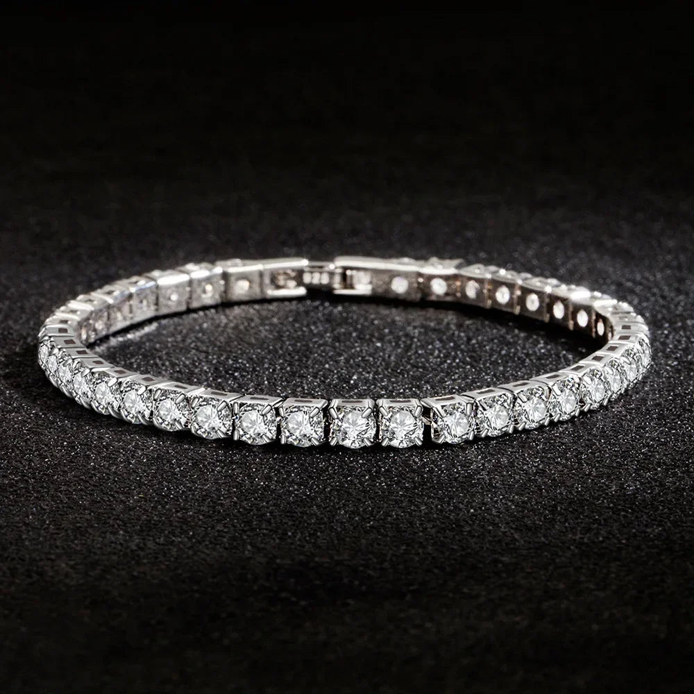 BRAZALETE MATRIX TENNIS, CRISTALES